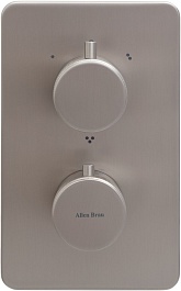 Allen Brau Смеситель для ванны Priority 5.31314-BN (с внутренней частью, 3 выхода) никель браш – фотография-3